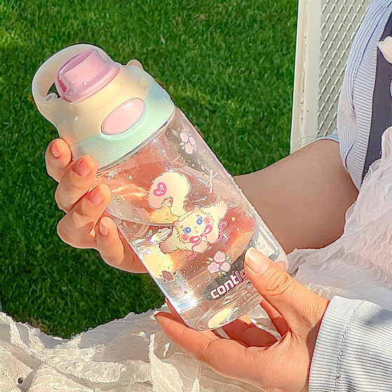 
Contigo Condick children's water cup cartoon high-looking girl cup portable leak-proof student direct drinking kettle