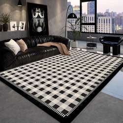Living Room Carpet, Cream Style Sofa, Coffee Table Rug, Light Luxury, High-End Feel, Home Floor Mat, Large Area Full Coverage, 2024 New Model