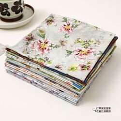 Elderly People Use Handkerchiefs to Wipe Their Eyes, Women Use Small Square Towels, Pure Cotton Summer Sweat-Wiping Old-Fashioned Children's and Student Sweat-Absorbing Handkerchiefs