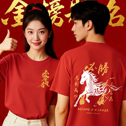 Instant Success 100-Day Pledge Clothing Red Exam Uniform for High School Entrance Exam Success and College Entrance Exam Success T-Shirt Short Sleeve