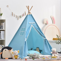 Children's Birthday Decoration Small Tent Gift DIY Indoor Playhouse Room Toy House Triangular Tent Household Props