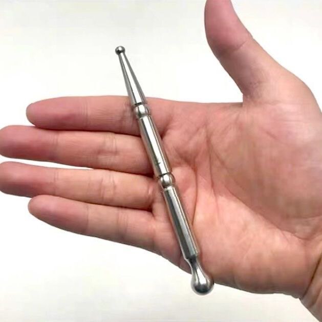 의료용 304 스테인레스 스틸 침술 펜 물리 치료 스틱 미용 및 건강 경혈 마사지 자오선 준설 고체 진단 및 치료 스틱-