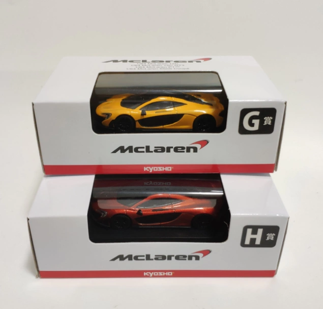 1：64京商kyosho邁凱輪mclaren p1 650s 12c gt3邁凱倫黃色橙色- Taobao