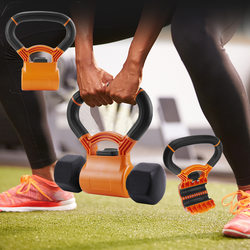 Indoor Fitness Accessories Kettlebell Grip Single-Hole Dumbbell Portable Dumbbell Adapter Handle Abs Dumbbell Clamp