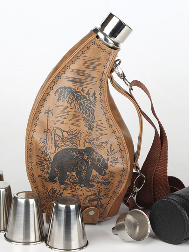 凯尚莱不锈钢加厚大酒壶水壶白酒壶