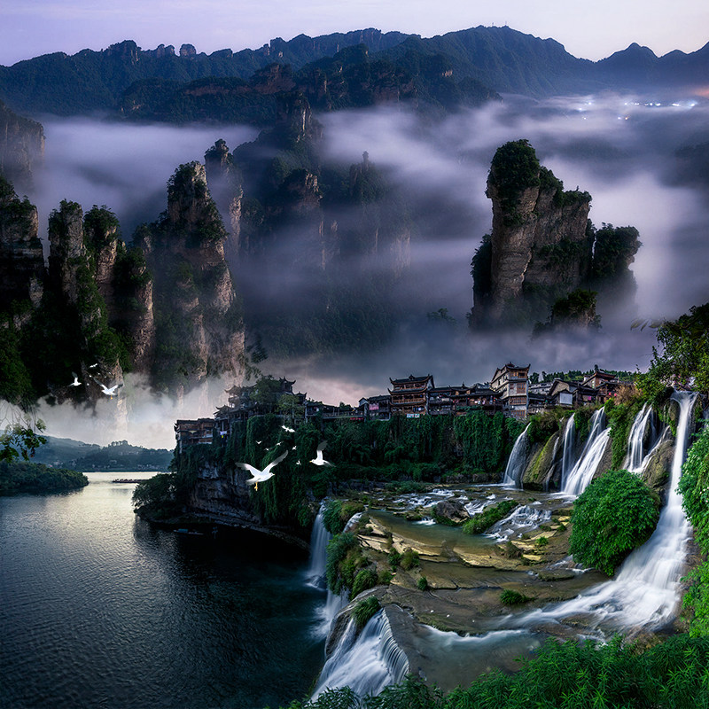 一价全含【6人纯玩Mini小团】张家界旅游4天3晚五星山顶观日跟团