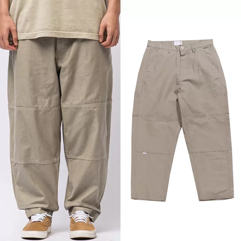 WTAPS ARMSTRONG TROUSERS 马丁帆水洗宽松军事风工装阔腿长裤-Taobao