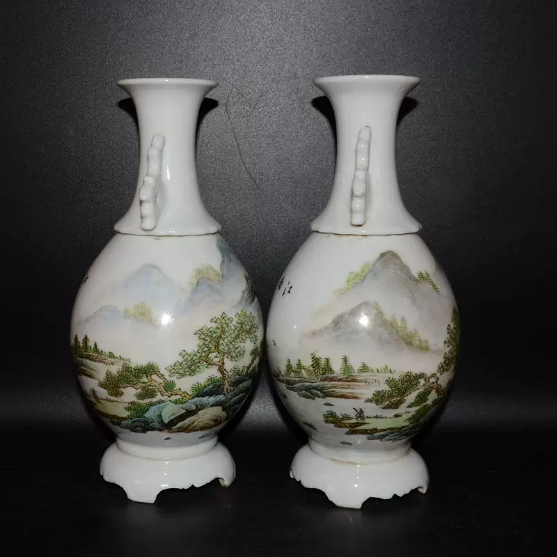 中国美術 古玩 红釉雙耳花瓶 置物 中国美術 古玩 红釉雙耳花瓶 置物 中国美術 古玩 红釉雙耳