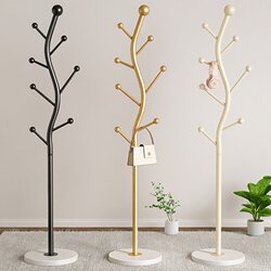 Floor-Standing Clothes Rack for Bedroom, Home Use Clothes Hanger, Bedside Clothes Organizer, Luxury Standing Coat Rack for Bedroom