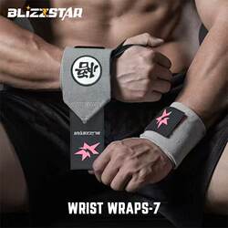 Professional Fitness Wrist Brace for Men, Special Support Belt for Bench Press, Compression Sleeve to Protect Wrist Sprain, Strap for Strength Training, Elastic