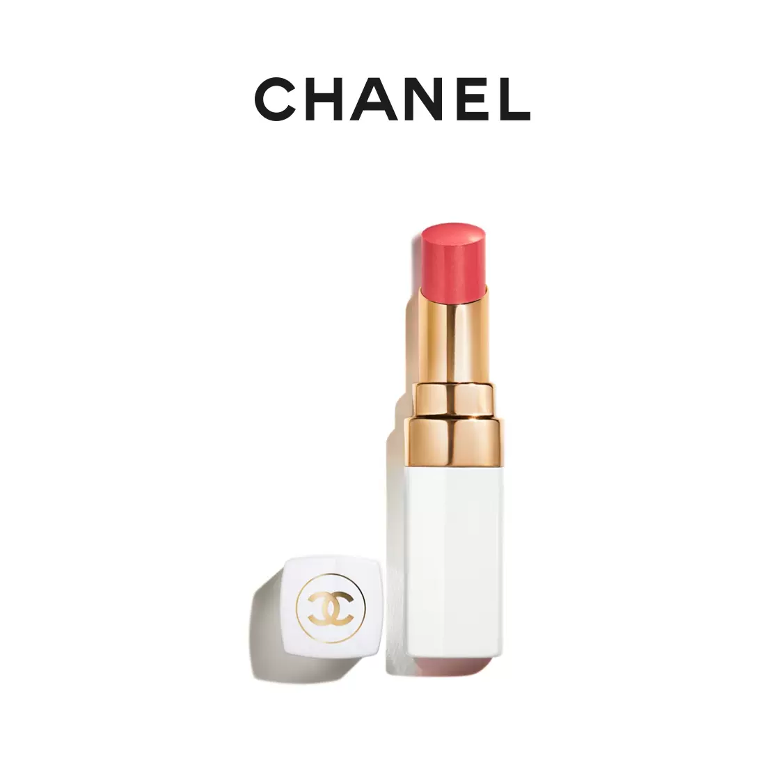 官方正品 Chanel 香奈兒可可小姐潤脣膏白管口紅滋潤保濕