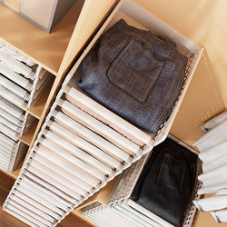 Dormitory Cabinet Wardrobe Layered Storage Shelf Wardrobe Partition Movable Storage Rack Organizing Storage Magic Tool Plastic