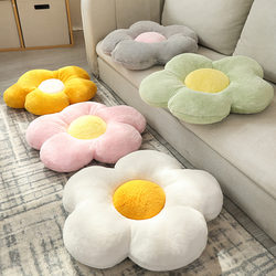 Simple ins Style Sunflower Cute Petal Pillow Cushion Sofa Flower Living Room Bay Window Decoration Internet Celebrity Light Luxury