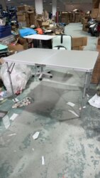 Export Trade: Alba Folding Table (Minor Flaws, No Returns or Exchanges, Purchase with Caution) 6kg Piece