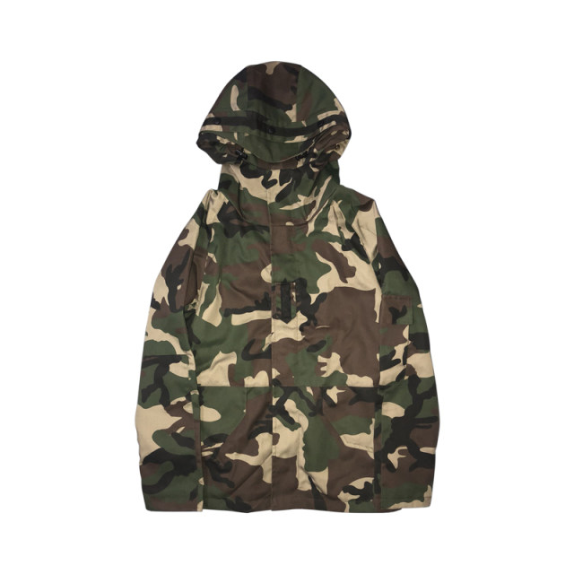 Autumn Harajuku Camouflage Jacket Men's Hooded Couple Top Canvas Korean ...