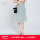Clearance umisky beautiful world women's clothing summer commuting fashion high waist mid-length irregular skirt SI2H1016