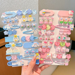 Sanrio Adult Hair Clip Cartoon Hello Kitty Forehead Bangs Clip Side Fringe Clip Girl Cute Hair Accessory