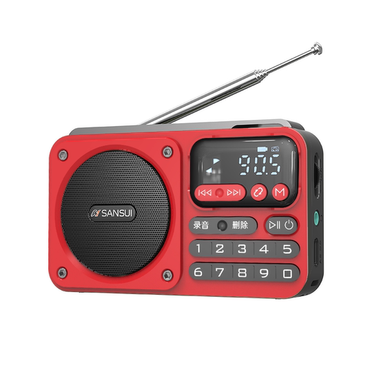 Sansui F22 Portable Radio Bluetooth Speaker MP3 Player