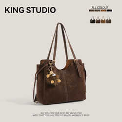 Niche Retro High-End Tote Bag for Women 2026 New Fashion Handbag Large Capacity Versatile Shoulder Bag for Commuting