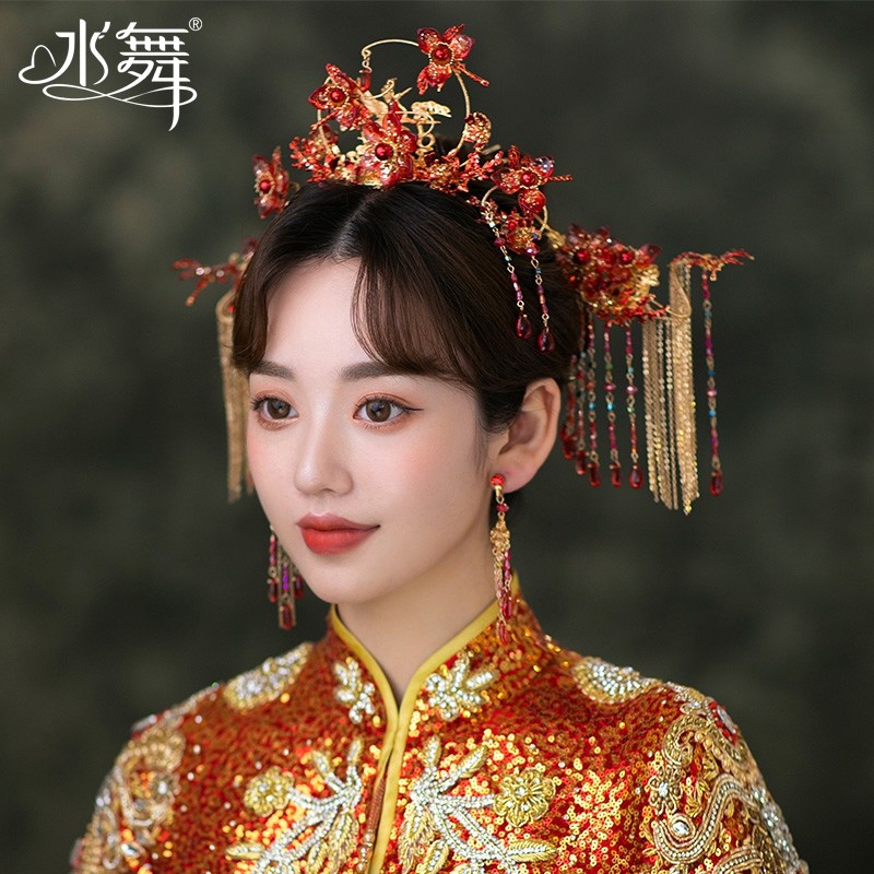 Chinese Wedding Hair Accessories: Phoenix Dance