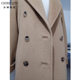 101801 short style with lining cashmere high-end pure handmade clasp eye cashmere coat for women new winter