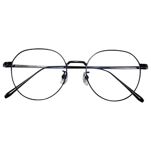 
Japanese student titanium frame 6g small round frame glasses for women can be equipped with prescription lenses ultra-light non-pressing nose eye frame