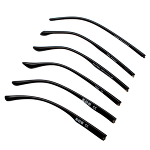 Single teeth 1.5mmtr90 Plastic steel glasses legs Men and women's myopia eye frame accessories foot and legs one pair of general maintenance