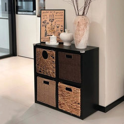 Grid Cabinet Steel Modular Bookshelf Children's Bookshelf Storage Rack Kindergarten Japanese-Style Storage Grid Cabinet
