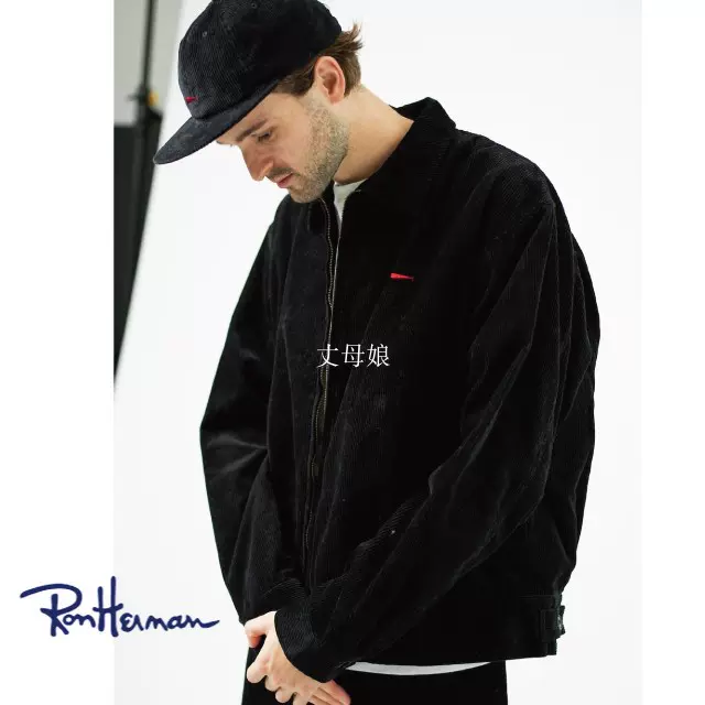 现货DESCENDANT 19AW PE CORDUROY JACKET RON HERMAN灯芯绒夹克-Taobao