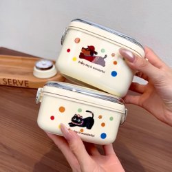 New High-Quality Lunch Box Made of 316 Stainless Steel, Specially Designed for Office Workers and Students, Microwaveable Bento Box