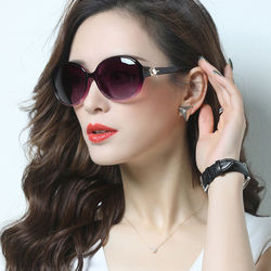 Elegant Sunglasses for Women 2026 New Style High-End Uv Protection Mom Style Polarized Driving Fashion Large Frame Sunglasses