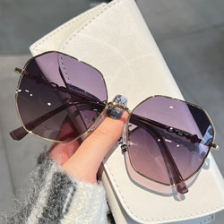 2025 New Style Sunglasses for Women, Summer High-End Polarized Sun Protection Uv Protection Sunglasses with Prescription for Nearsightedness