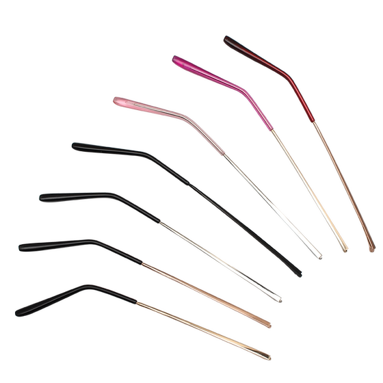 Metal glasses legs a pair of short tooth glasses frame accessories men and women's eyes and feet brackets are universal repairs and replacement