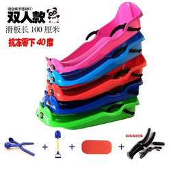 Thickened Snowboard Ring for Children's Sled, Snow Sled, Snowboard, Adult Double-Person Snowboard, Children's Grass Skiing Board, Snowboard Ring