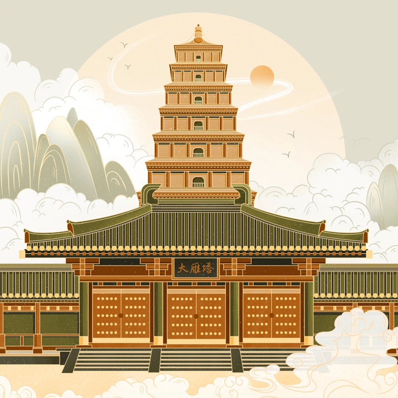 【高铁往返】西安旅游6天5晚跟团游六日游壶口华山兵马俑壶口延安