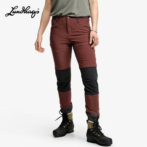 
Lundhags Padje Stretch Outdoor Stretch Soft Shell Pants Lightweight Wear-resistant Travel Hiking Pants Women