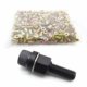 Blind rivet nut simple tool household car license plate iron sheet manual female head flat head blind rivet nut rivet