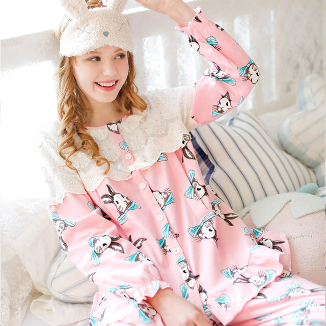 
Pajamas Spring and Autumn Pure Cotton Postpartum Maternity Pajamas Long Sleeve Winter Clothes Pregnancy and Confinement Clothes Set