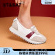 Saturday shallow mouth versatile German training shoes for women 2025 new breathable soft sole comfortable casual sports shoes for white shoes