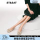 Saturday shallow mouth single shoes 2025 spring new mothers shoes flat sole comfortable and commute women's shoes SSD111263