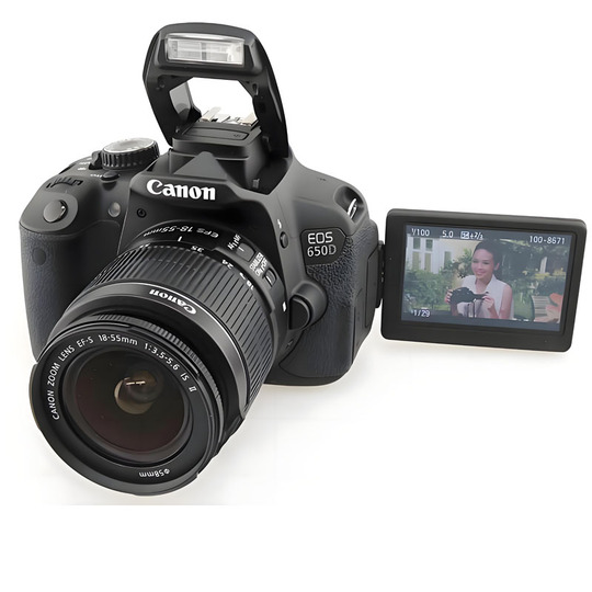 Canon EOS 650D 18.9MP CMOS Digital SLR Camera