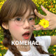 Cortioo small round frame Korean version Miba glasses female retro small face personality students can wear myopia glasses to prevent blue light
