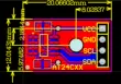 AT24C02 mô-đun giao diện I2C IIC EEPROM mô-đun bộ nhớ xe thông minh bảng màu xanh Module SD