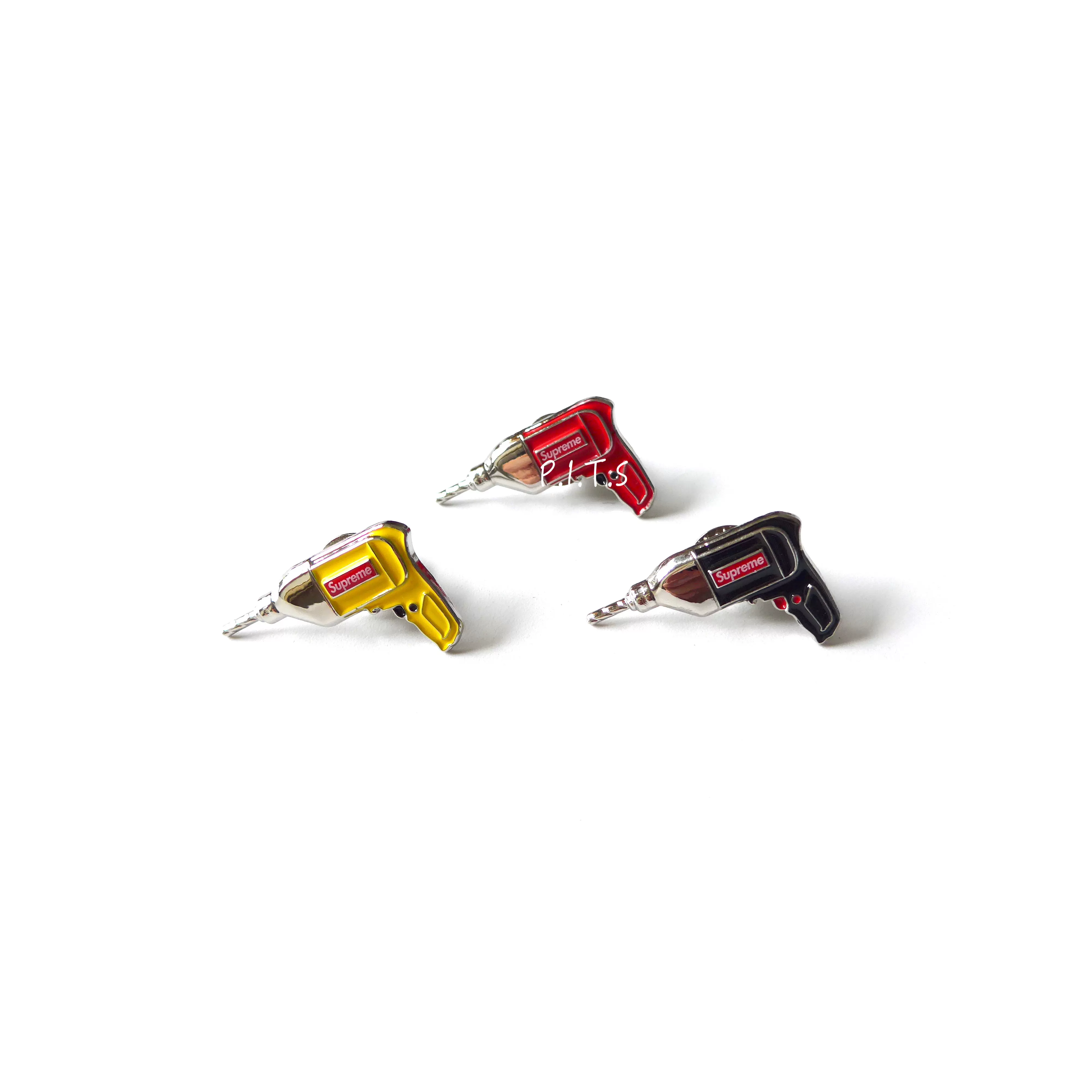 Supreme 19SS Power Drill Pin ピンバッジ Pins Supreme 19SS