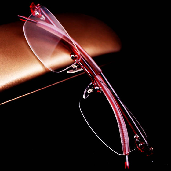 Special offer ultra -light plastic frameless myopia glasses frame glasses frame jelly glasses rack eye frame Eye frame ultra -light
