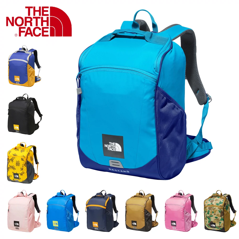 日代 北面 THE NORTH FACE Rectang 兒童雙肩揹包書包 多功能推薦-Taobao