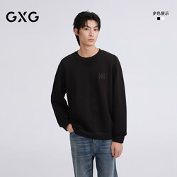 Gxg Men's Clothing, Same Style as in the Mall, Custom Jacquard Knit Crew Neck Sweatshirt, 2026 Spring New Product G26X311003