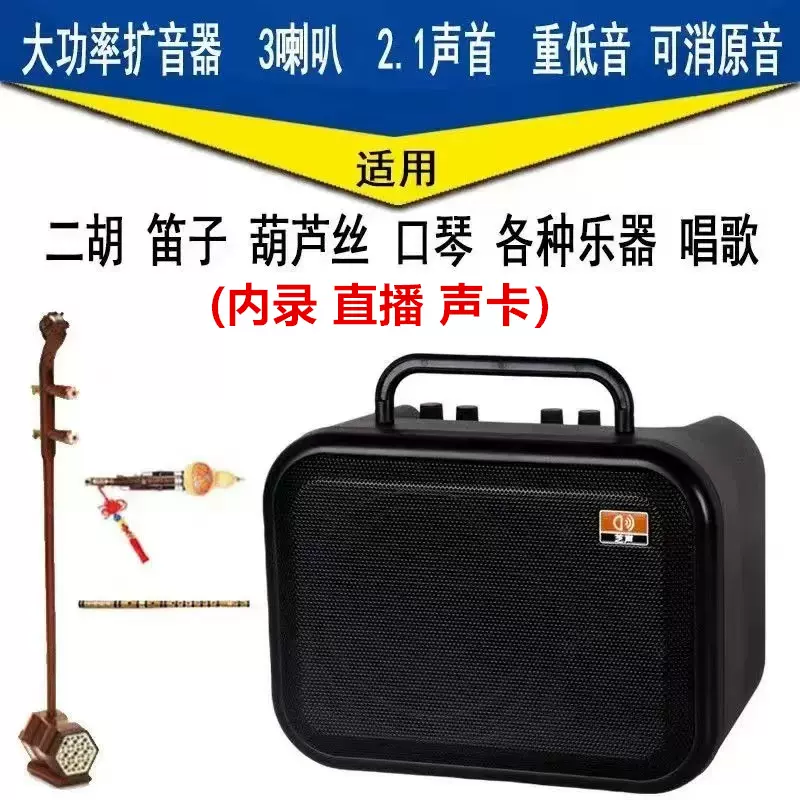 芝声E388小蜜蜂无线扩音器二胡笛子葫芦丝电管教师扩音机蓝牙唱戏