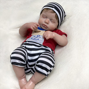 
OtardDolls 50cm simulated baby red robe Loulou hair transplant advanced painted reborn doll