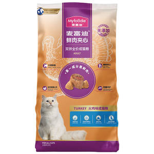 McFudi fresh meat sandwich into cat food 10kg natural full -price food nutritional fattel cat main food 20*0.5kg big packaging
